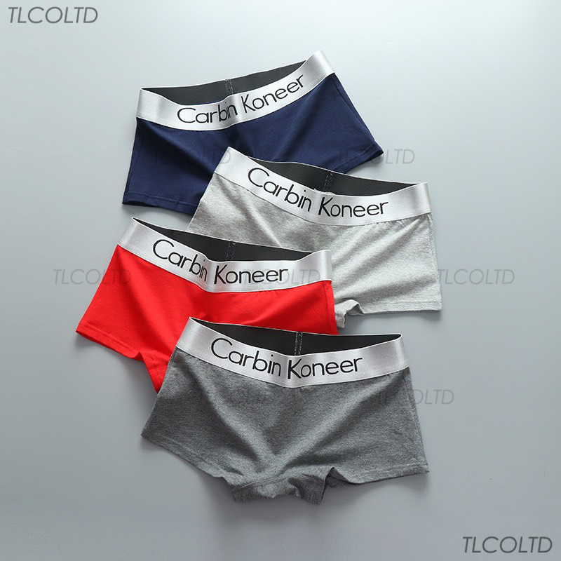 Quần lót nữ boxer Carbin Koneer cotton thoáng mát phiên bản mới