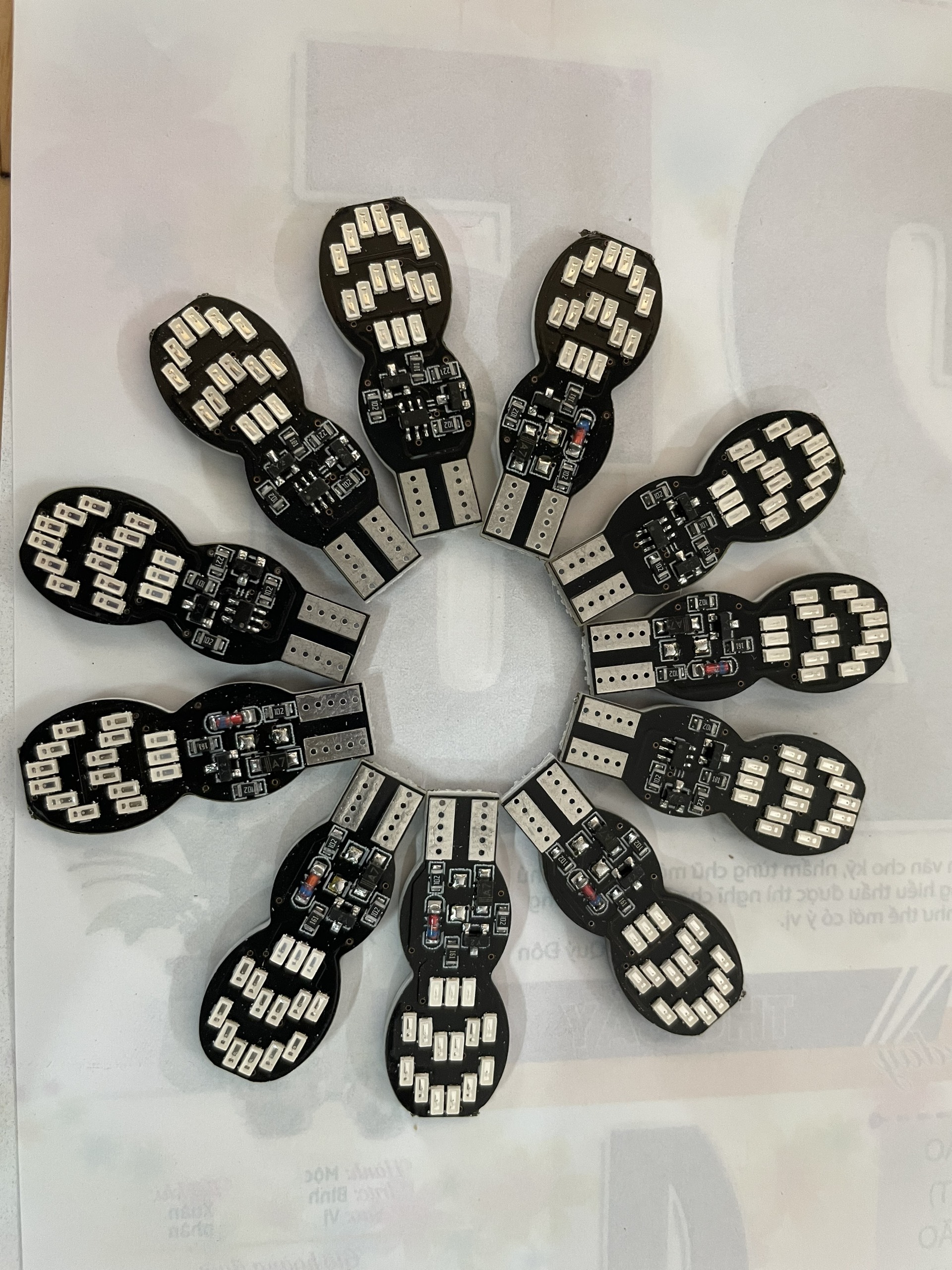 Đèn led xinhan t10 audi