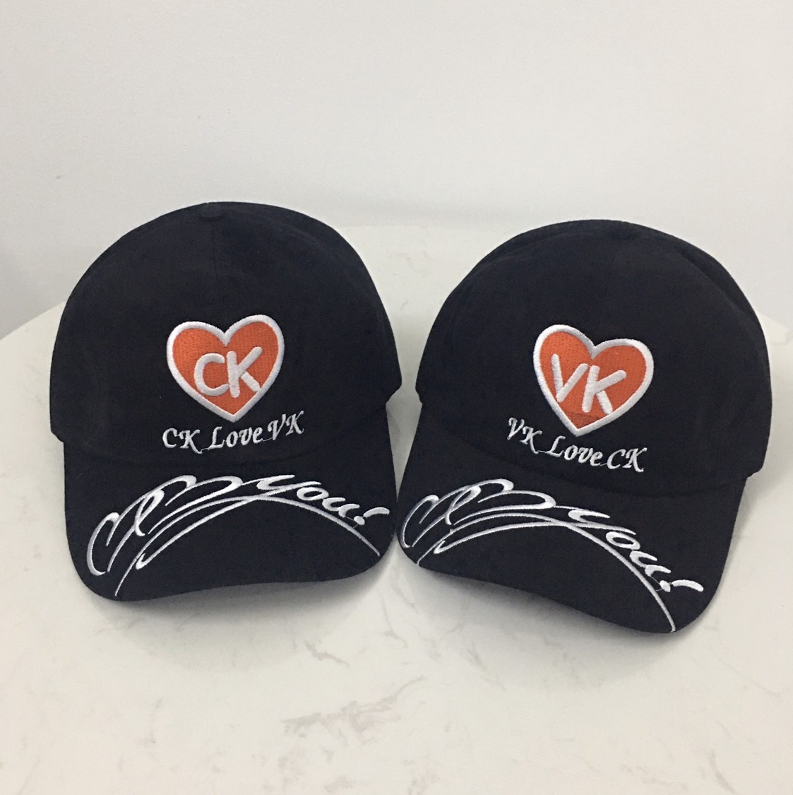 (COMBO 2 NÓN) Nón kết cặp đôi 2 nón tình nhân VK LOVE CK