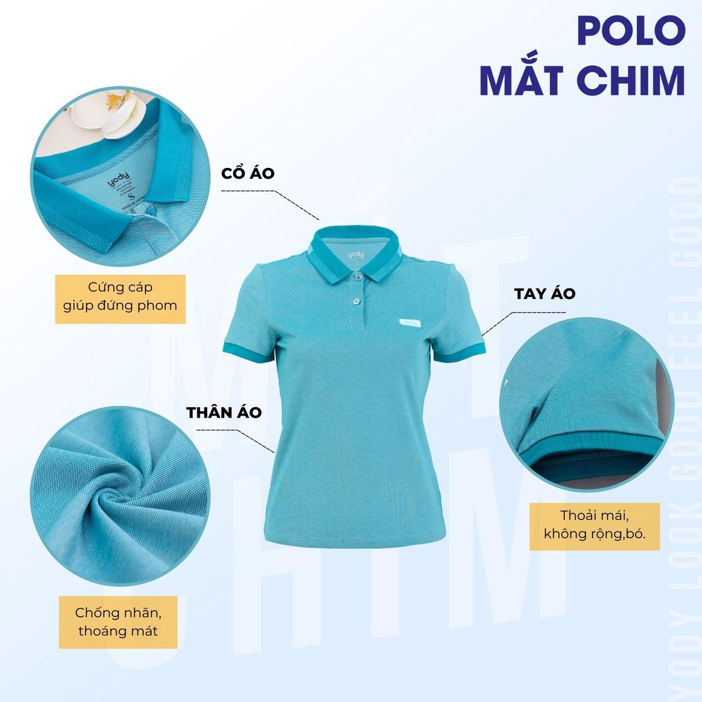 Áo polo nữ phông cộc tay từ YODY sẽ mang đến cho bạn sự thoải mái và tự tin khi diện. Với chất liệu cotton cao cấp và thiết kế tinh tế, sản phẩm này không chỉ mang đến sự đẹp mắt mà còn cho bạn cảm giác thoải mái khi mặc. Hãy cùng thưởng thức vẻ đẹp quyến rũ của chiếc áo polo nữ phông cộc tay YODY.