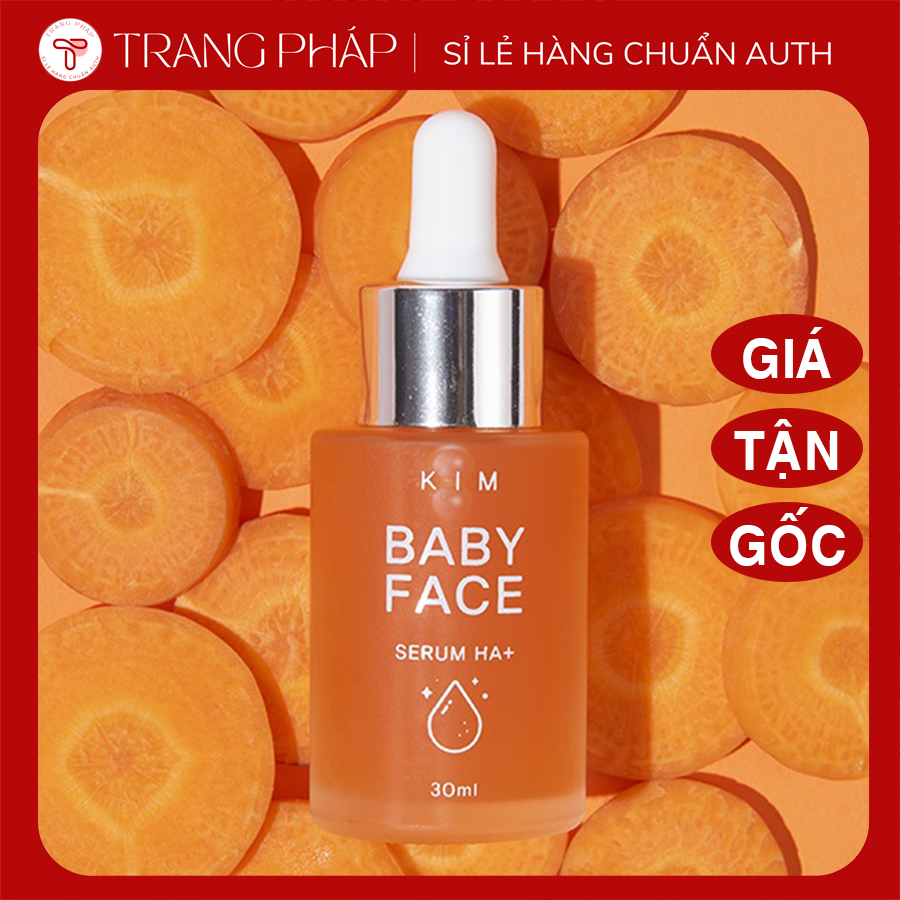 Serum kim baby face ha+ tinh chất truyền trắng, sạch mụn, mờ nám tàn nhang