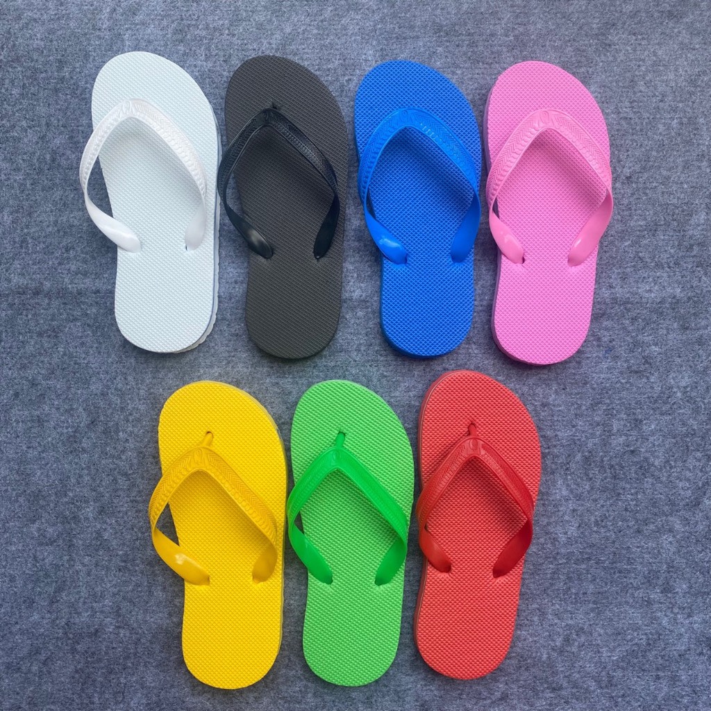 1 đôi Dép xốp quai đi trong nhà các size 36 đến 43 xanh lá vàng trắng...