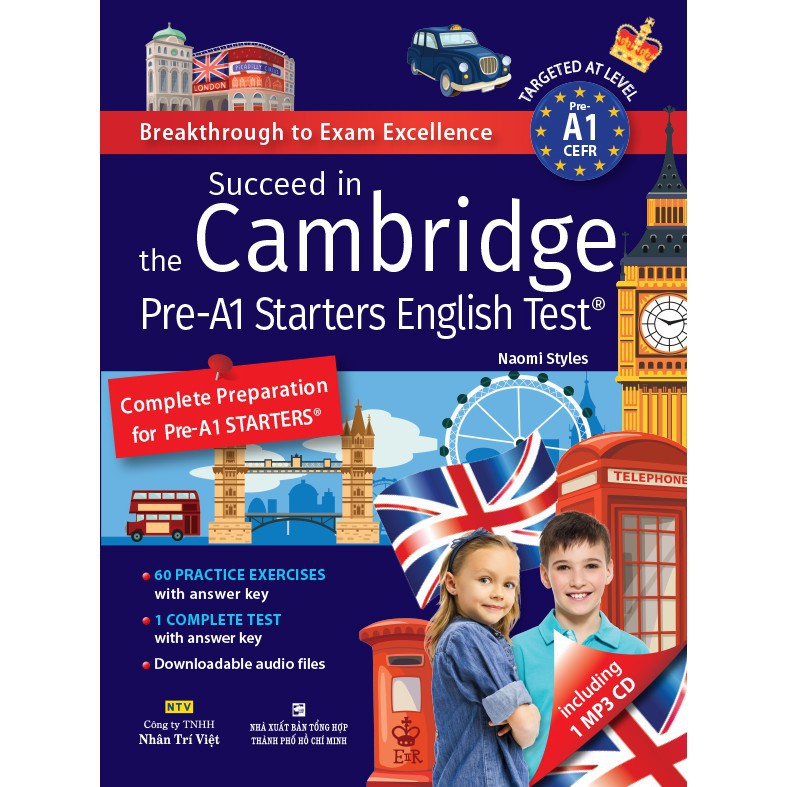 Ns minh tâm - sách - succeed in the cambridge pre-a1 starters english test