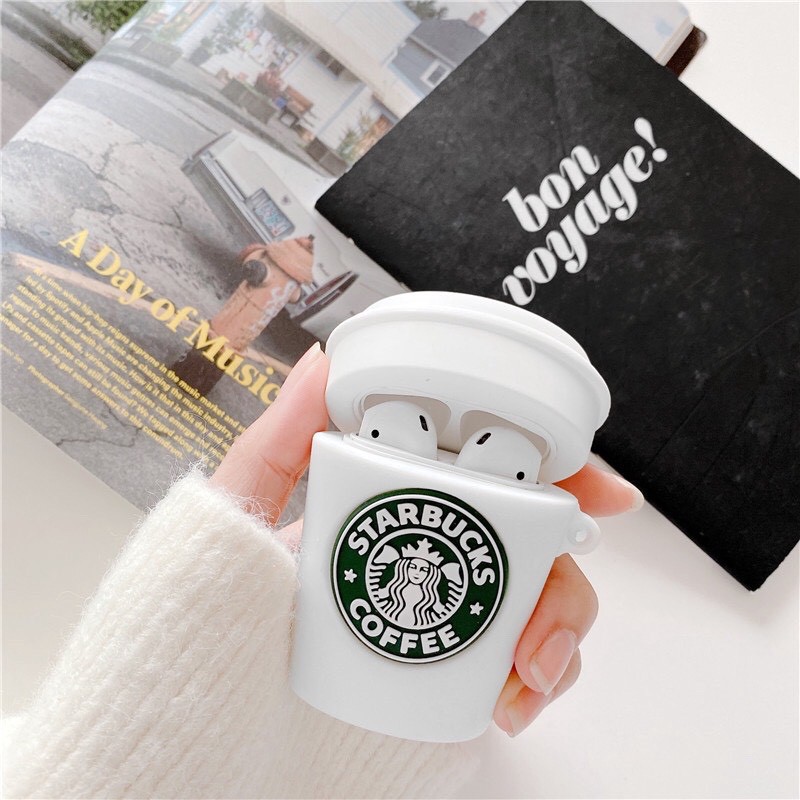 Case bảo vệ Airpods 1/2/Pro case Starbucks
