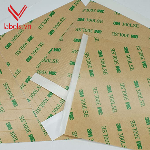 BĂNG KEO 2 MẶT 3M 93010 TRONG SUỐT DÁN CẢM ỨNG, CHỊU NHIỆT 3 tờ A4
