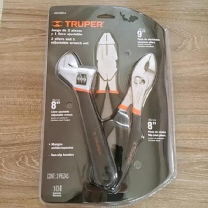Bộ kềm 3 chi tiết truper - 18216