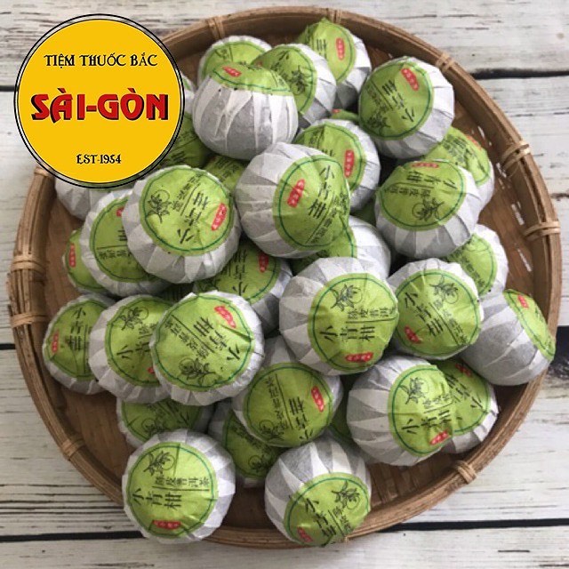 Trà phổ nhĩ trái quýt xanh 5 viên