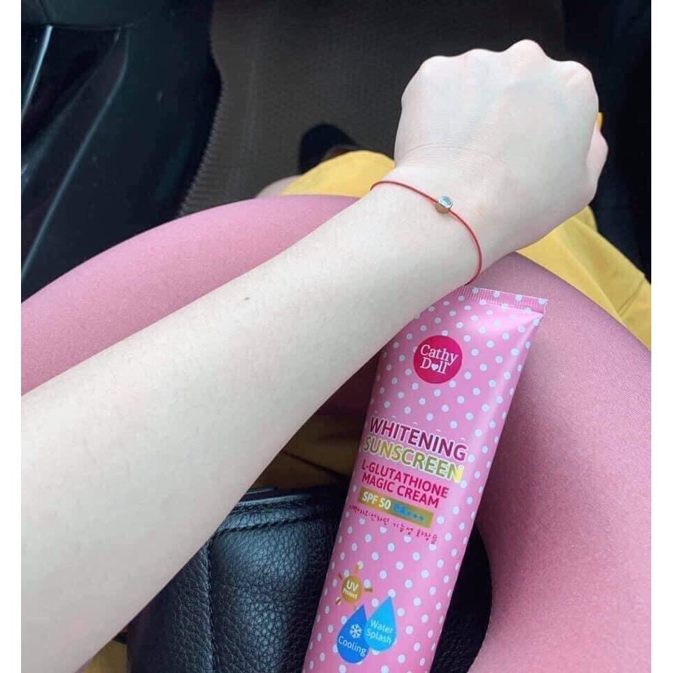Kem chống nắng cathy doll magic cream ️️️ lên tone trắng da thích mê