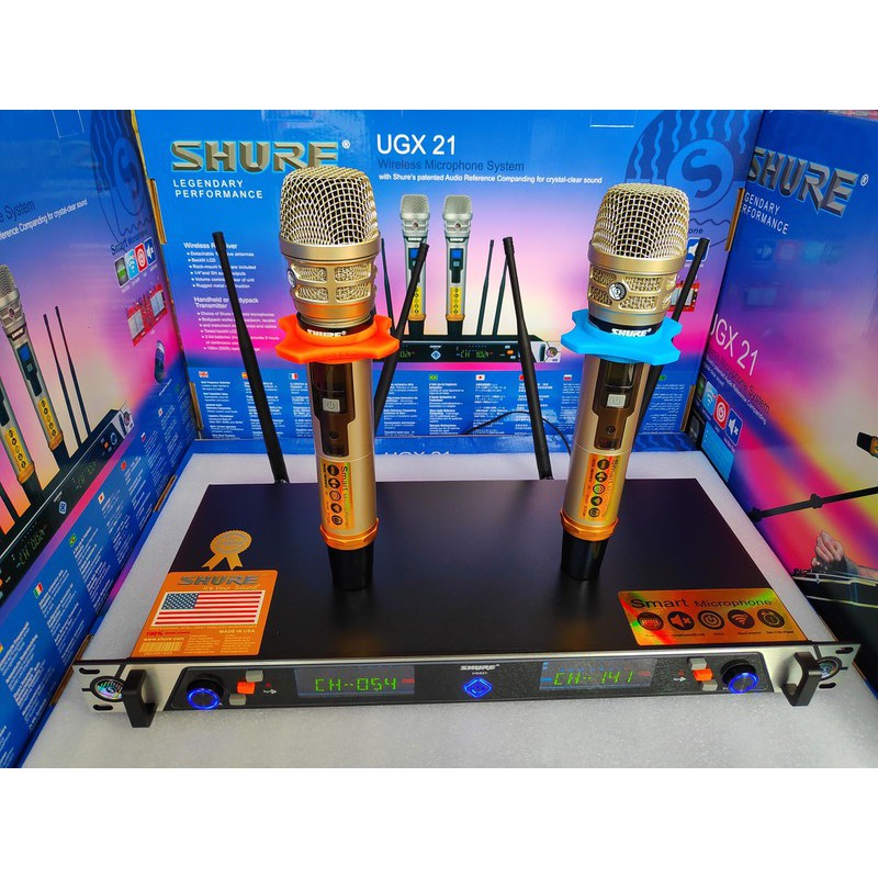 Micro không dây ugx 21ii hàng chuẩn 3 giây tự ngắt