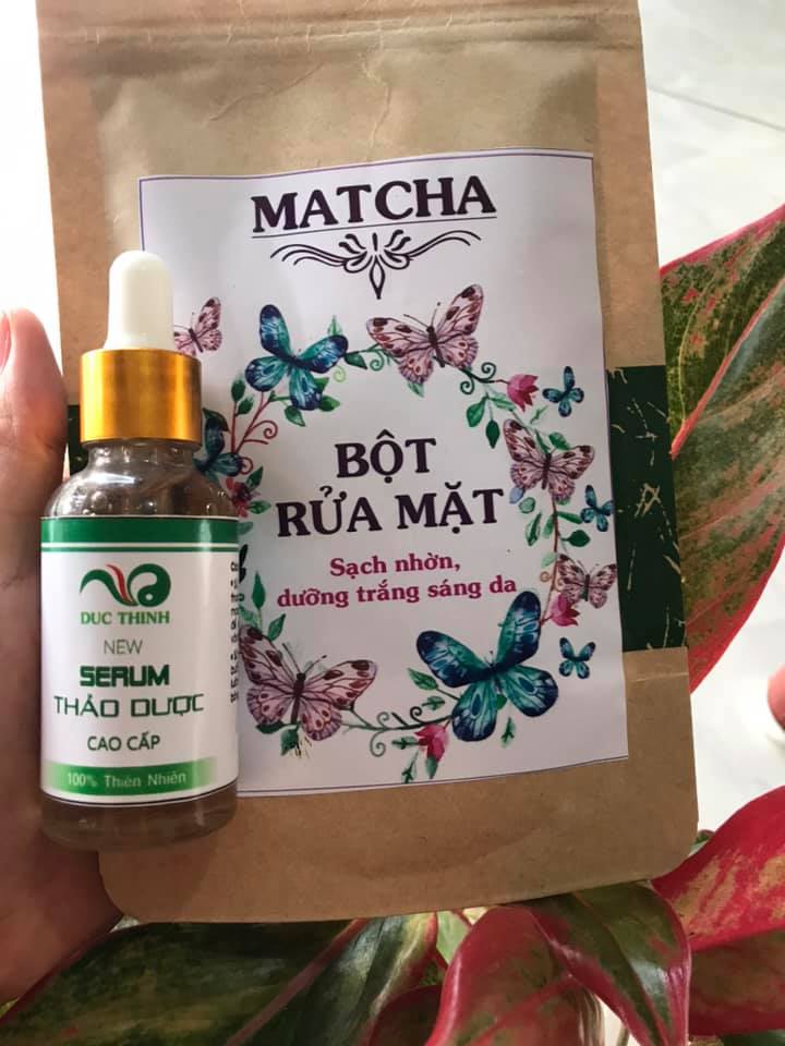 Bột rửa mặt thảo dược Đức Thịnh Handmade
