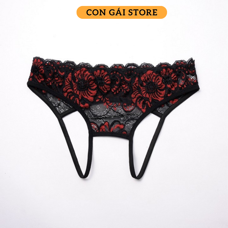 Quần lót nữ sexy lọt khe không đáy kiểu dáng quyến rũ gợi cảm TL011