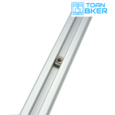 Thanh nhôm 2020 dài 350/400/500mm (nhôm định hình)