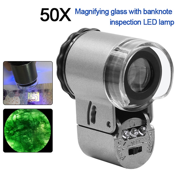 Kính lúp kính hiển vi phóng to 50 lần