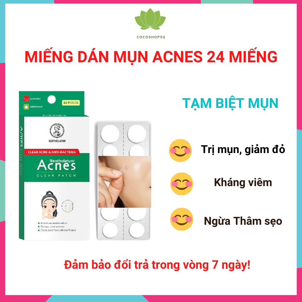 Miếng Dán Mụn Acnes Clear Patch (224 miếng)
