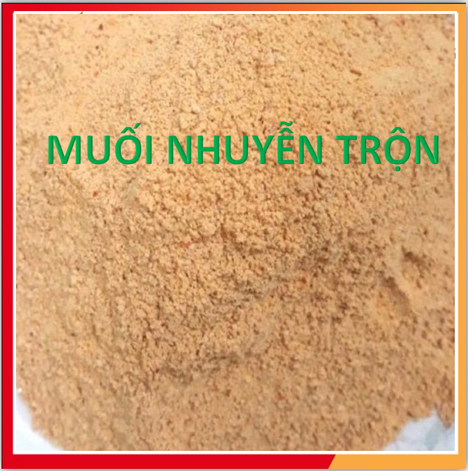 Muối tôm nhuyễn trộn tất các loại bánh tráng siêu ngon - 500 gram .