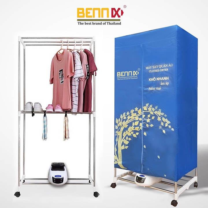 Tủ sấy quần áo đa năng Bennix BN-0186 cỡ nhỏ/BN-115TA cỡ to máy sấy quần