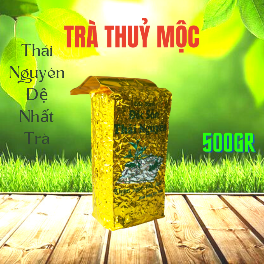 Trà bắc thái nguyên tân cương, trà hoa nhài, gói hút chân không, trà lài nước trong thơm hậu đậm ngon – thuỷ mộc trà