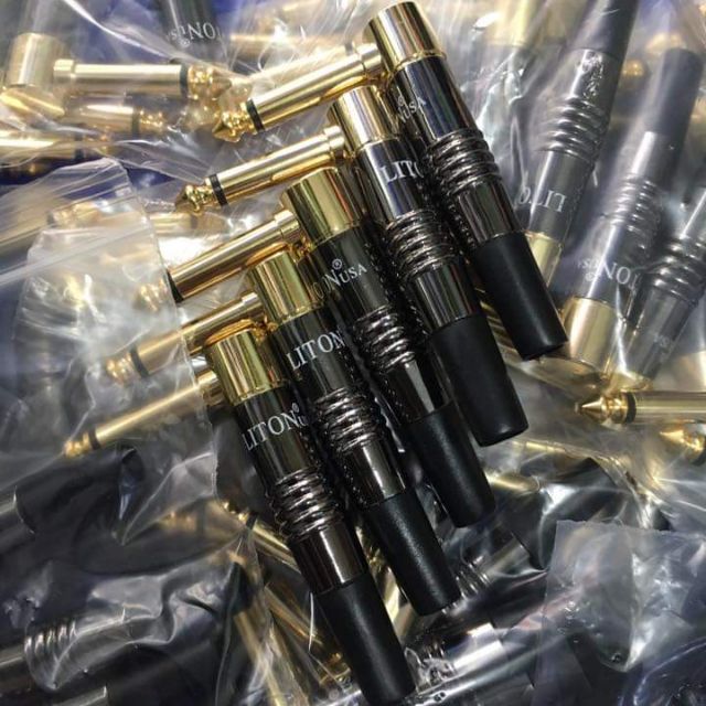 Jack 6 ly Liton USA hàn dây tín hiệu, giá bán 1 jack