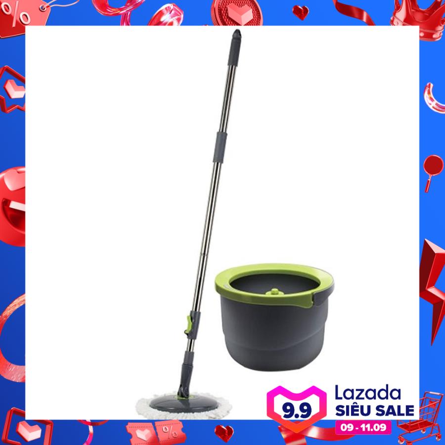 Bộ lau nhà lock&lock mini spin mop nhỏ gọn etm498