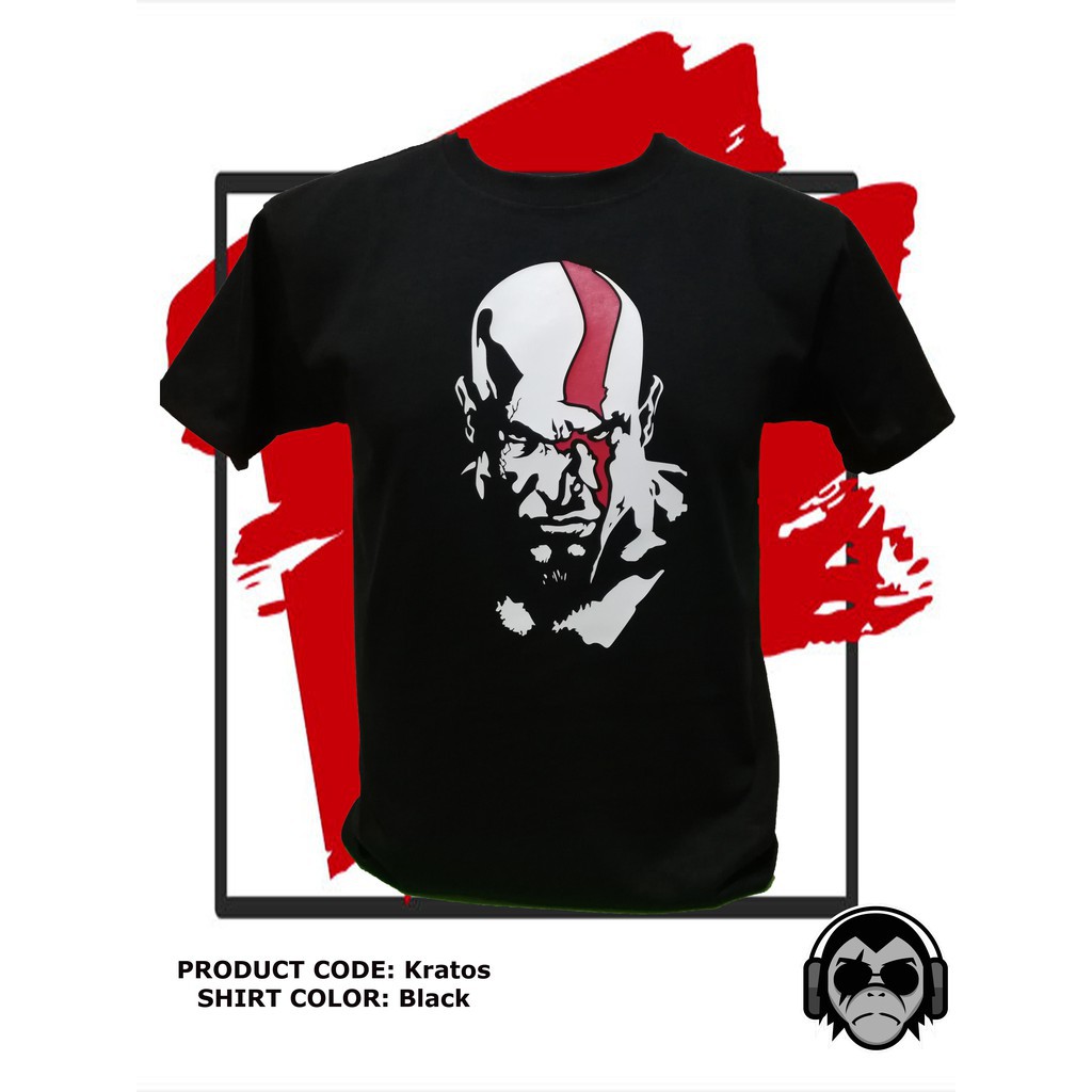Áo thun kratos god of war games inspired shirt unisex đẹp