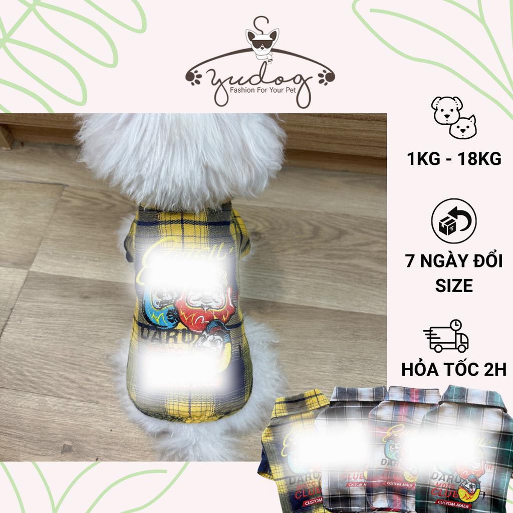 Sơ mi cho chó mèo, áo sơ mi mặc cho chó mèo, áo cho thú cưng chó mèo yudog