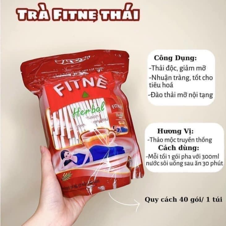 Trà Fitne Herbal túi lọc Giảm Mỡ Thái Lan