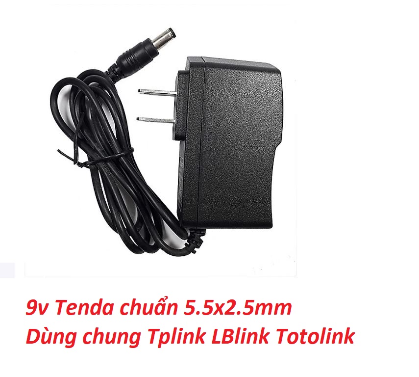 Nguồn Adapter 9V 12V cho Tenda TP Link  Dlink Smart Bro WiFi Modem Router - VP MAX