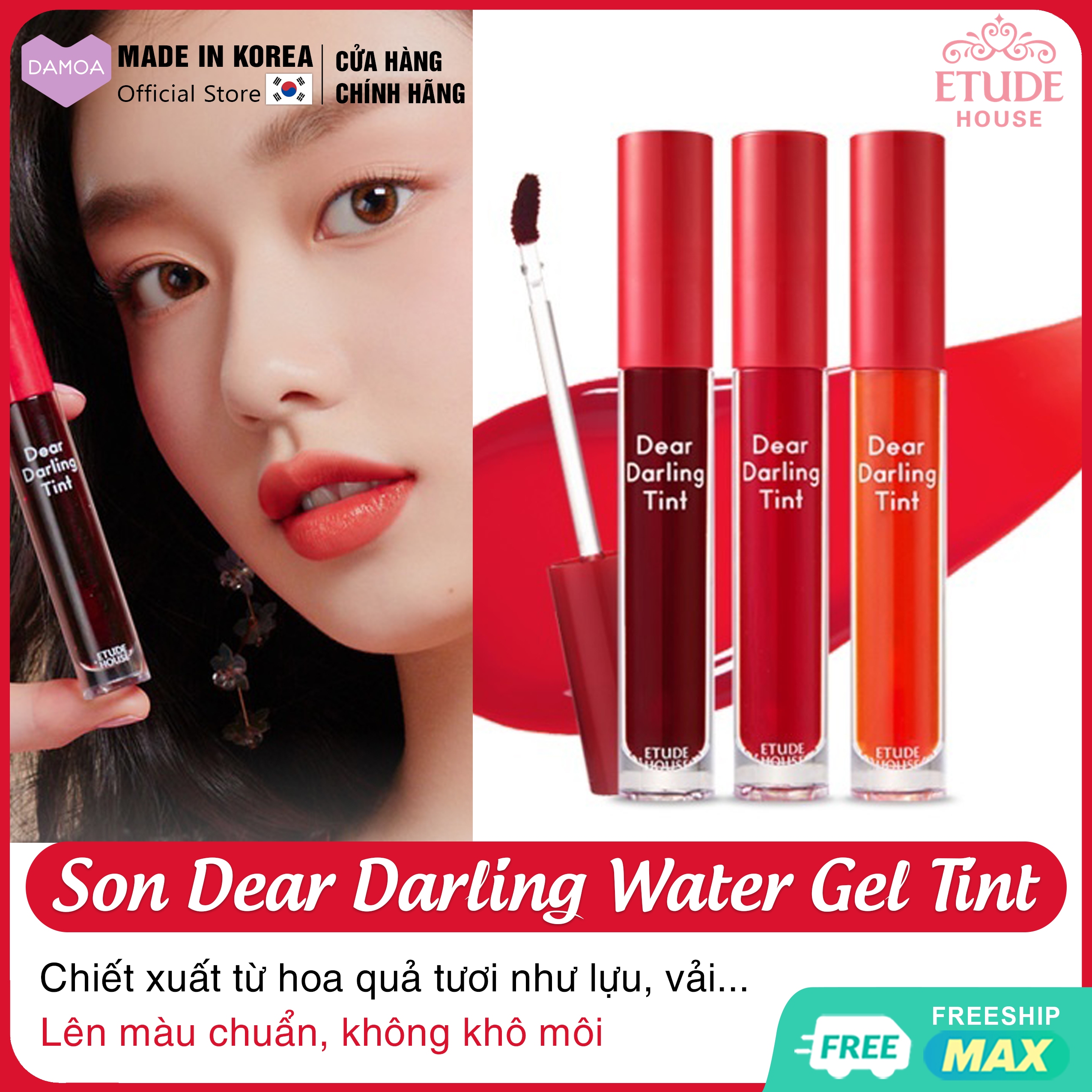 Dear Darling Water Gel Tint ETUDE HOUSE KOREA Super long-lasting color