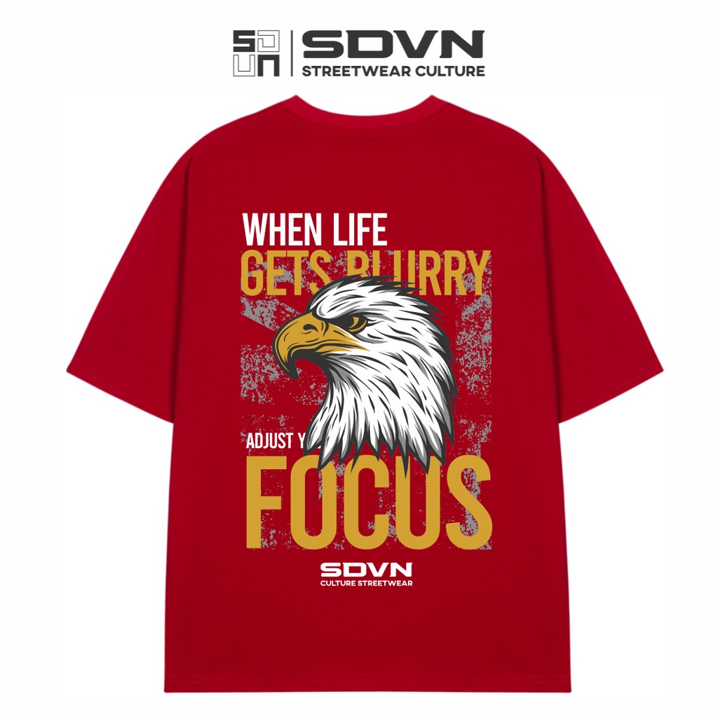 Áo thun cotton unisex nam nữ sdvn when life