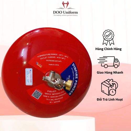 Bình Cầu Chữa Cháy XZFTB6 6kg ABC Vinfire là một thiết bị chữa cháy tự động hiện đại được thiết kế để bảo vệ an toàn