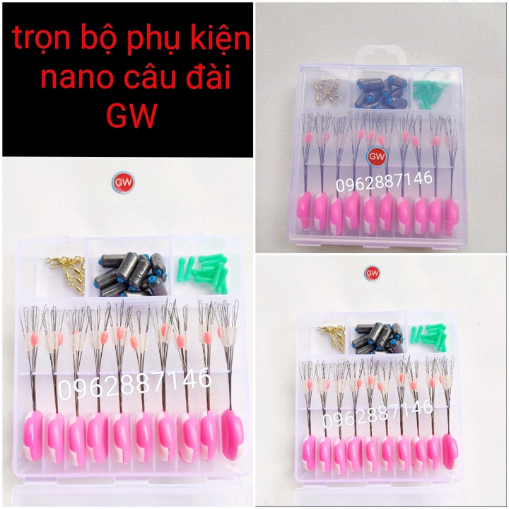 Hộp phụ kiện câu đài GW hộp câu cá cao cấp