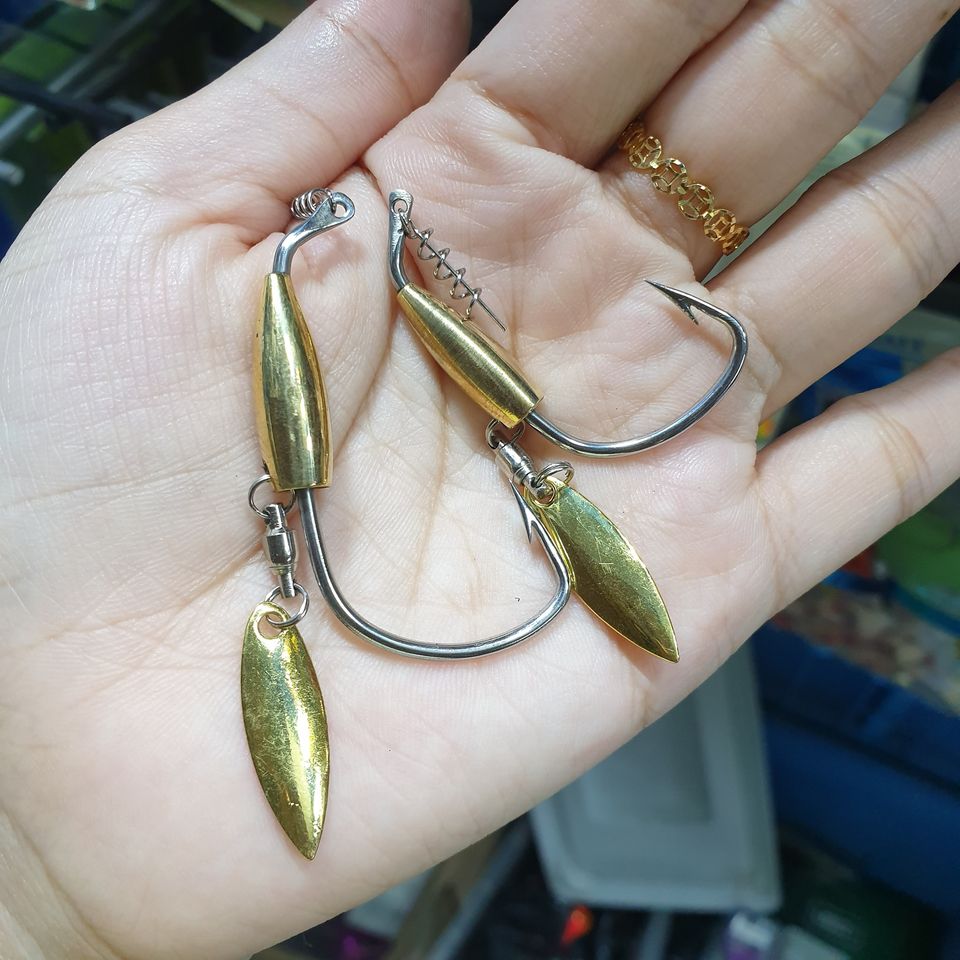 [HCM]Lưỡi mồi mềm AR15 5.5gram  / Lưỡi móc mồi mềm câu Lure