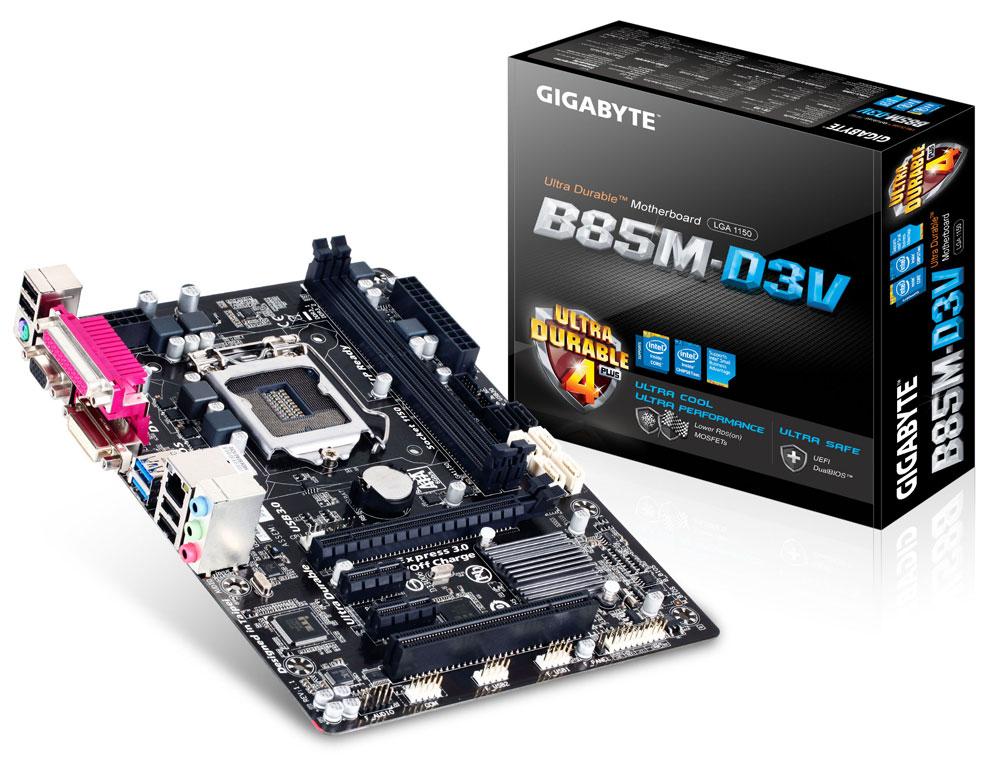 Mainboard gigabyte b85m-d3v socket 1150 renew