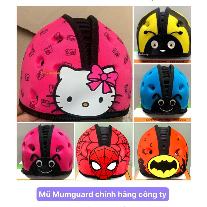 [HÀNG CHÍNH HÃNG] 1 Mũ Bảo Vệ Đầu Cho Bé Mumguard / JIZO HELM SHOP BE DAU TAY