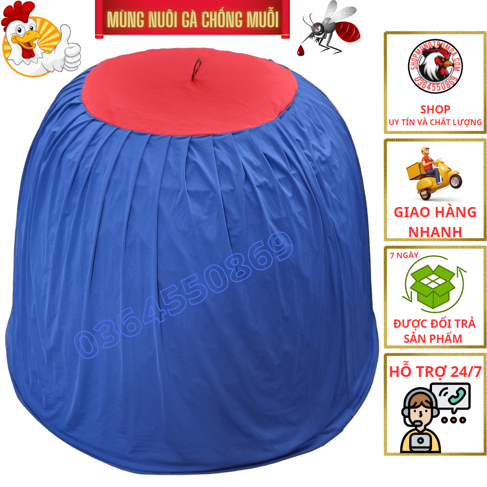 Mùng nuôi gà nòi 1.1 Mét sản phẩm hỗ trợ chăn nuôi.