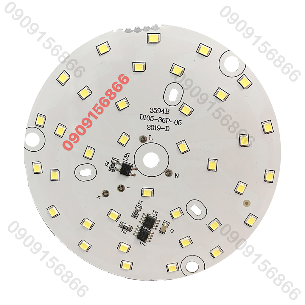 Đèn Led vỉ tròn 220v 3w 5w 7w 12w 15w 18w 40w 80w - 2