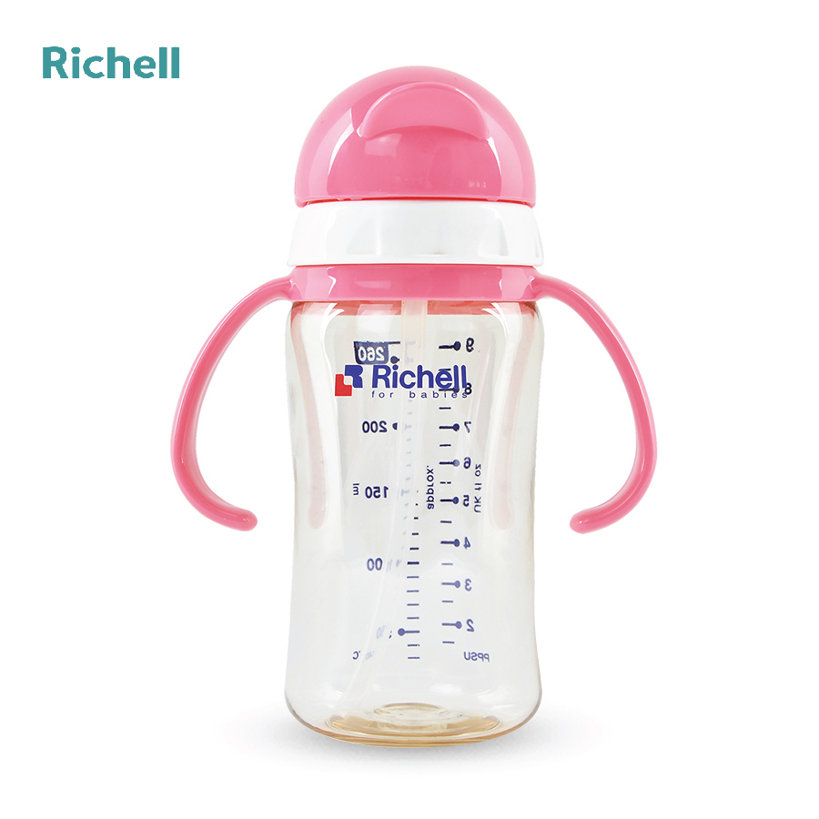 Bình ống hút ppsu richell