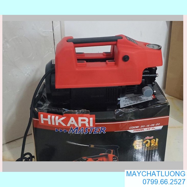 Máy rửa xe hikari 3000w -nhập khẩu malaysia-7 mét-7 mét