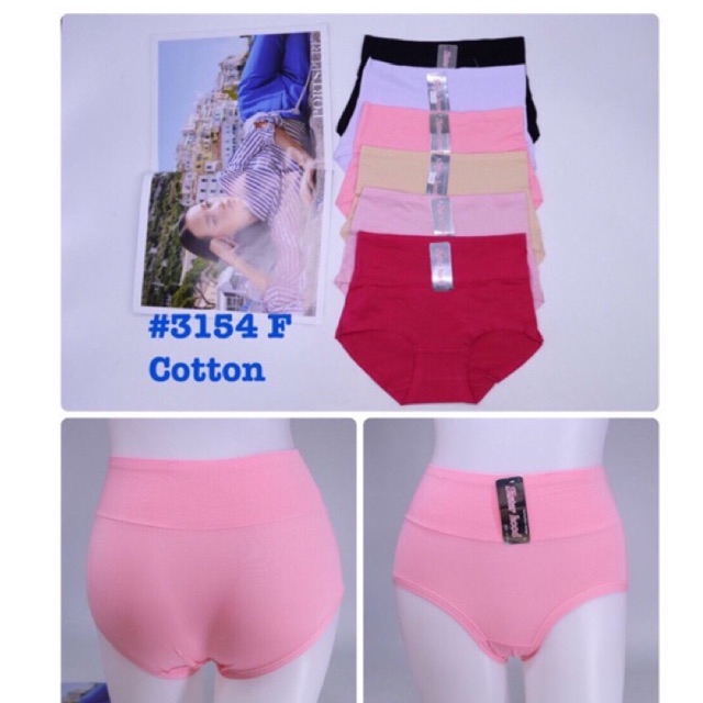 Quần lót nữ cotton gen bụng Thái Lan 3154, chất lượng đảm bảo và cam kết hàng đúng mô tả