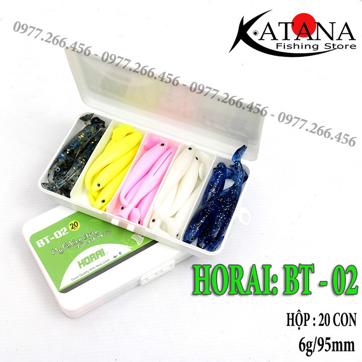 Mồi Mềm Câu Lure : Horai BT - 01 , BT - 02