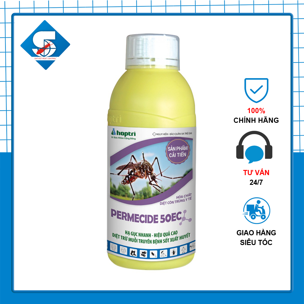 Diệt côn trùng Permecide 50EC chai 1 lít
