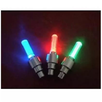 Bộ 2 đèn led gắn van bánh xe đạp xe đạp điện xe máy oto.++++
