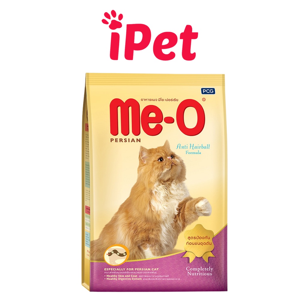 Thức ăn hạt khô me-o persian dành cho mèo lông dài chống búi lông 1.1kg - ipet shop
