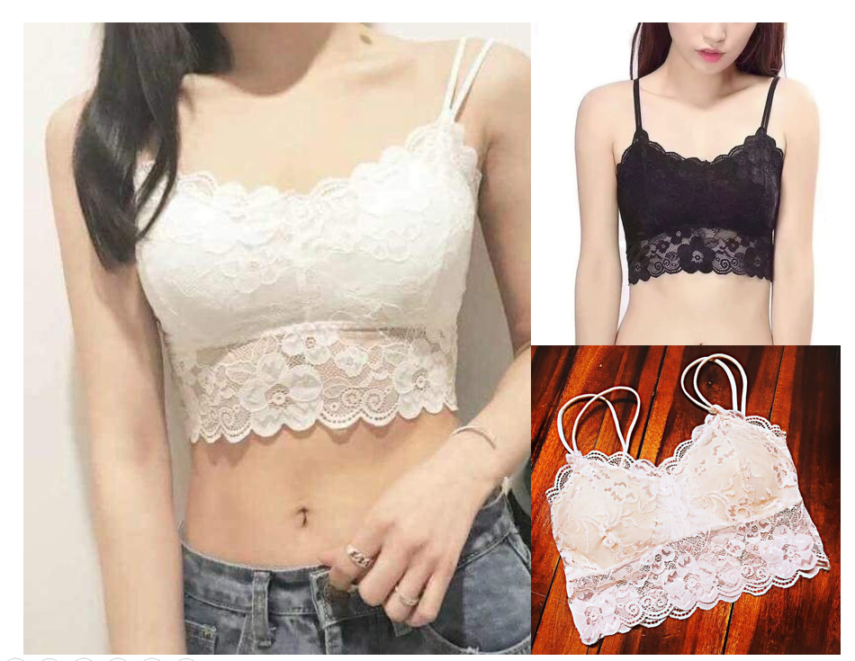 Áo Bra ren dây nhiều màu (Bralettes CTH0168)