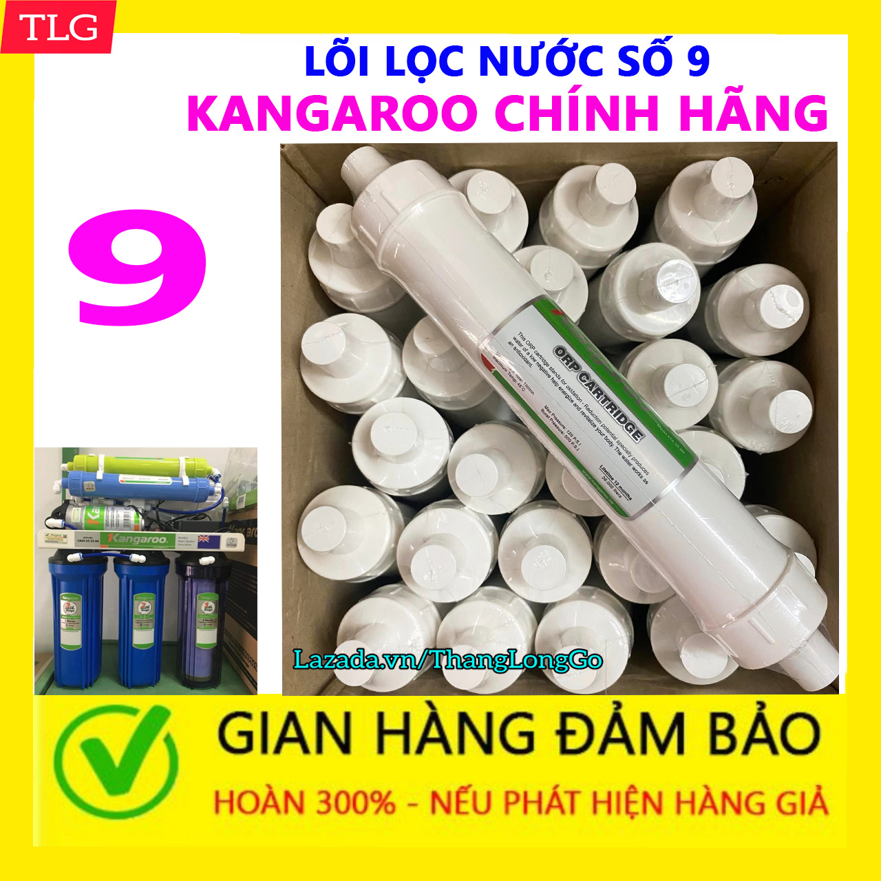 LÕI LỌC NƯỚC SỐ 9 ORP Cartridge KANGAROO  LÕI LỌC NƯỚC KANGAROO