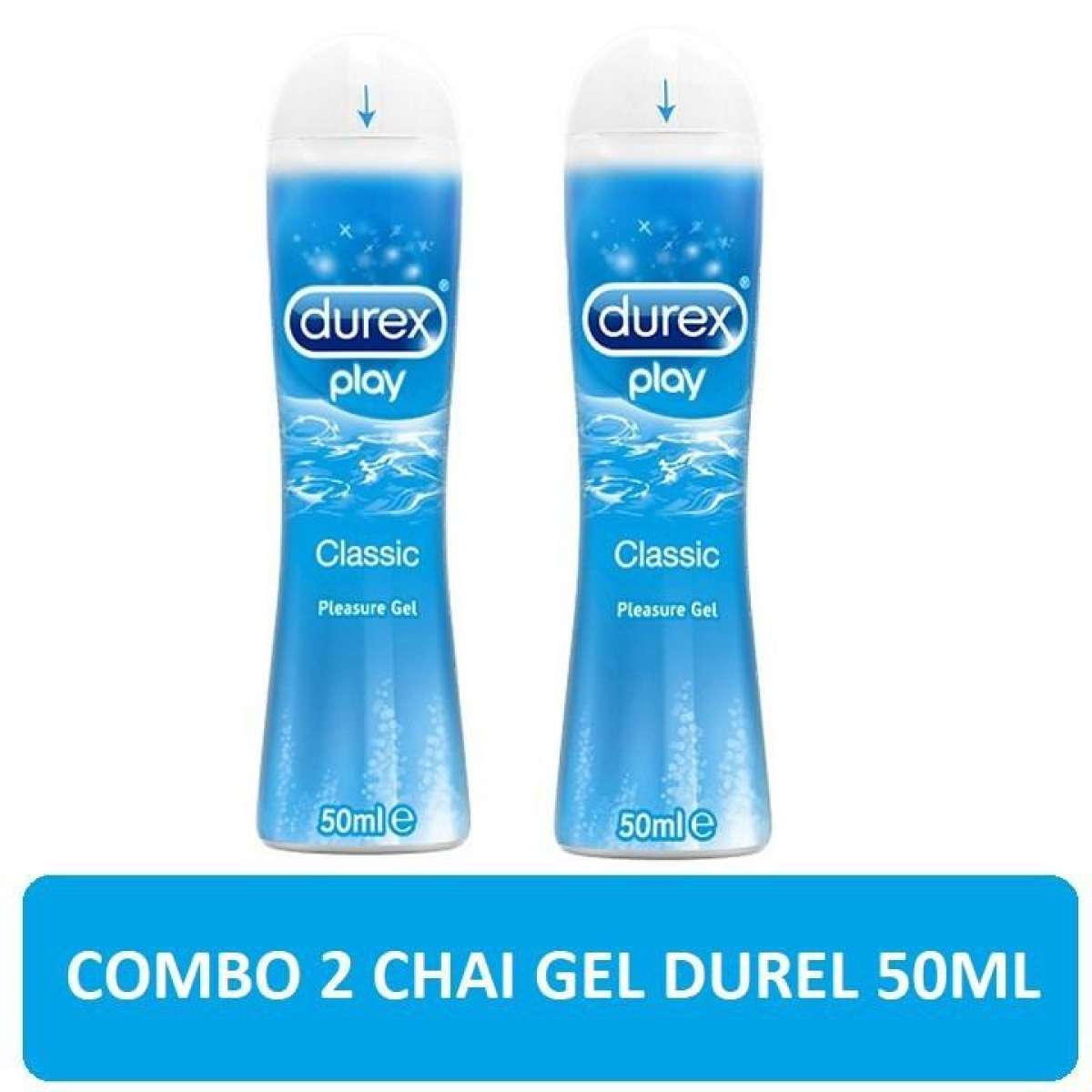 Combo 2 hộp gel bôi trơn Durex Play Classic 50ml Cho cảm xúc thăng hoa