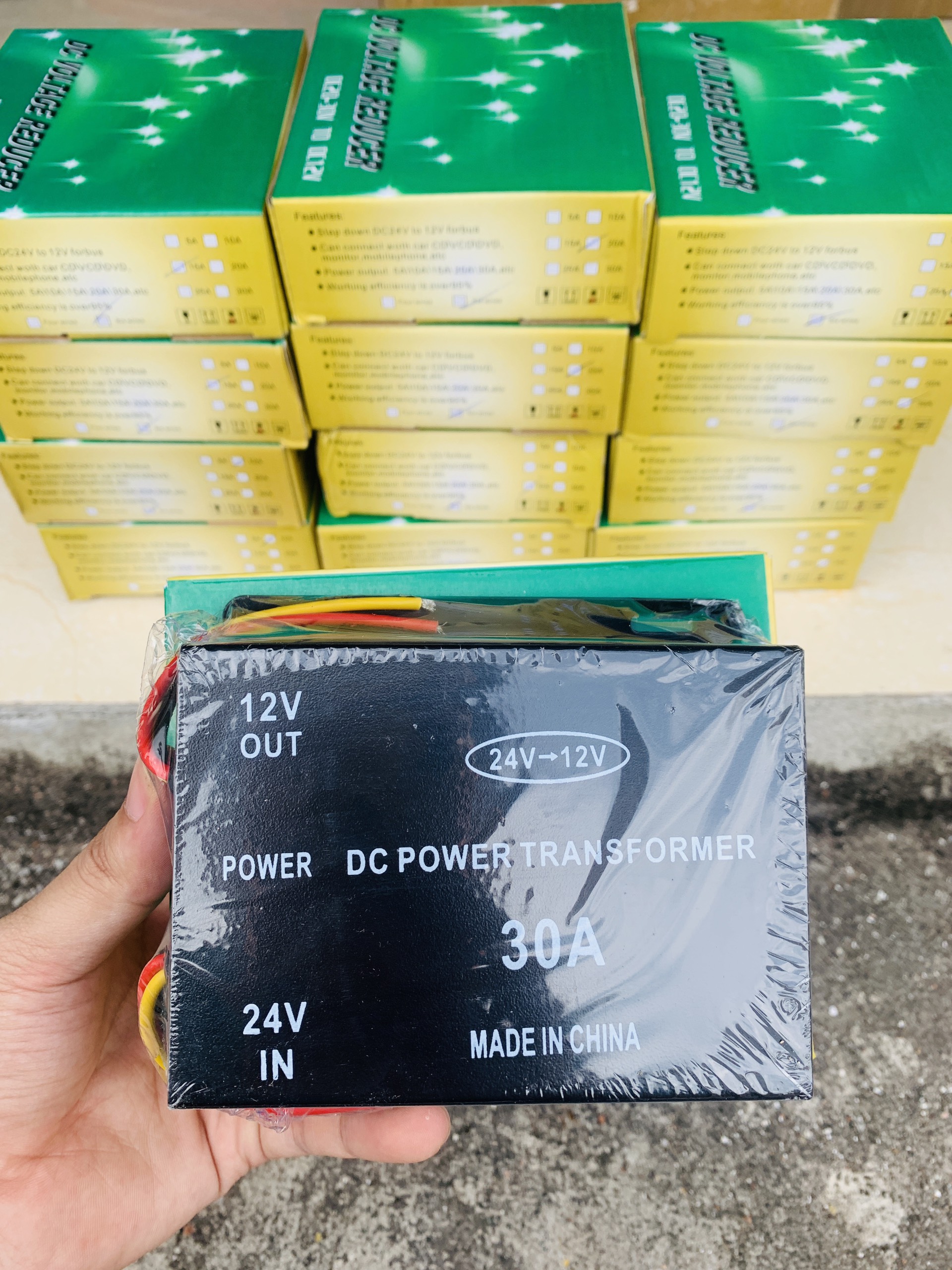 Bộ chuyển đổi nguồn điện 24v xuống 12v 10a 15a 20a 25a 30a