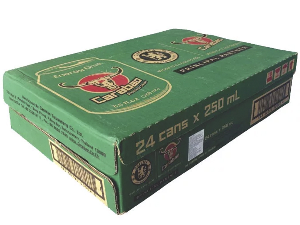 THÙNG 24 LON NƯỚC TĂNG LỰC CARABAO THÁI LAN-250ML