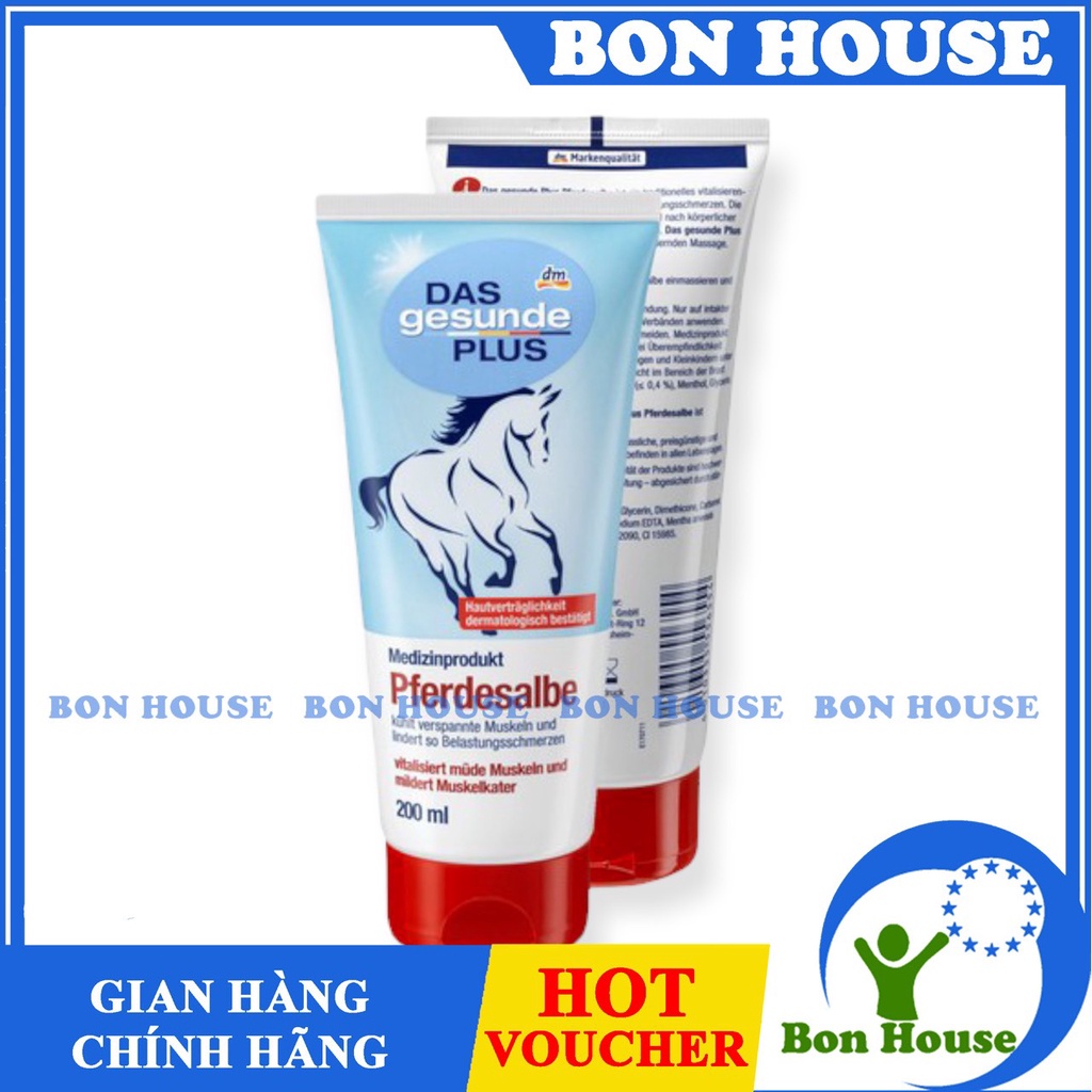 Cao ngựa xoa bóp giảm đau Mivolis Pferdesalbe