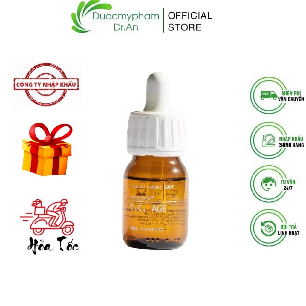Hàng nhập khẩu - hoạt chất tái tạo, thay mới làn da innoaesthetics inno t.c.age 30ml cho da có sẹo rỗ, sẹo răm, rạn da - duocmyphamdran